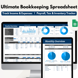 All-in-one Bookkeeping Template - Google Sheets