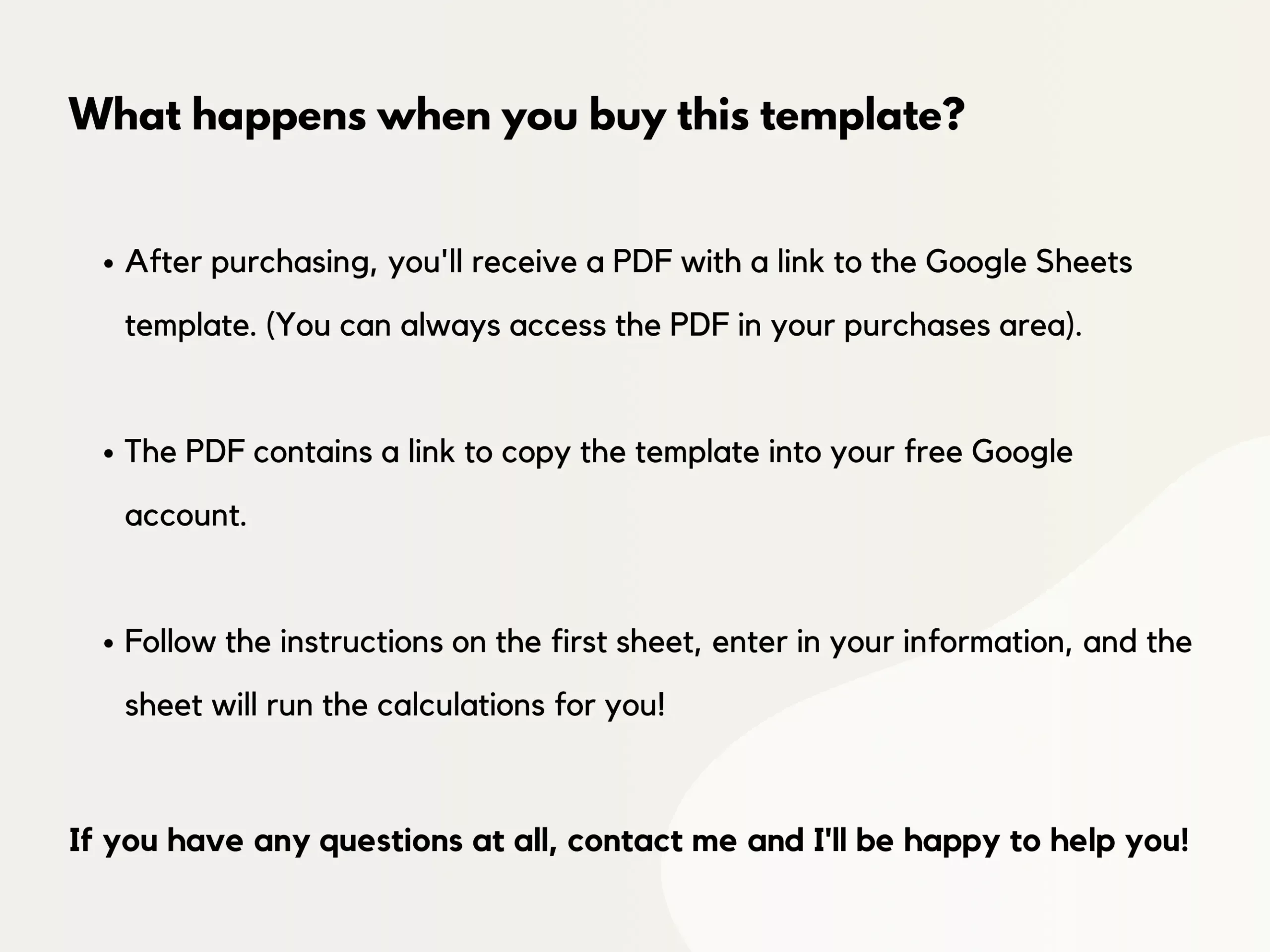 All-in-one Bookkeeping Template - Google Sheets - Image 11